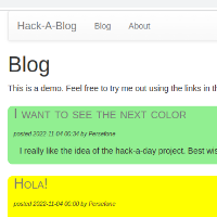Hack-A-Blog